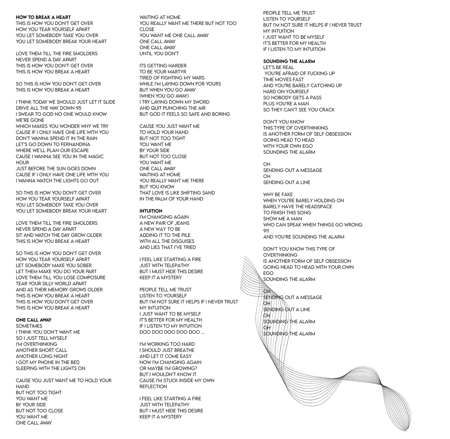 1 HOW TO BREAK A HEART (Deluxe) 12" Vinyl - sold via elasticStage (on-demand)