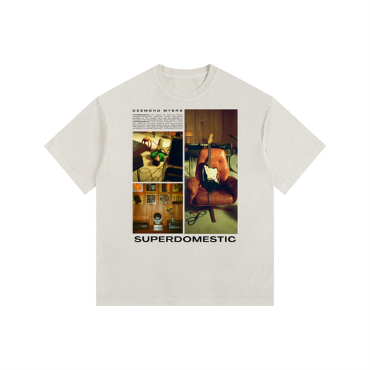 Vintage Washed Oversized Cotton T-Shirt